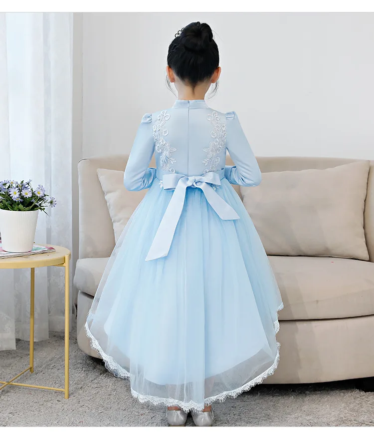 Новое рождественское платье в китайском стиле для девочек-подростков подружек