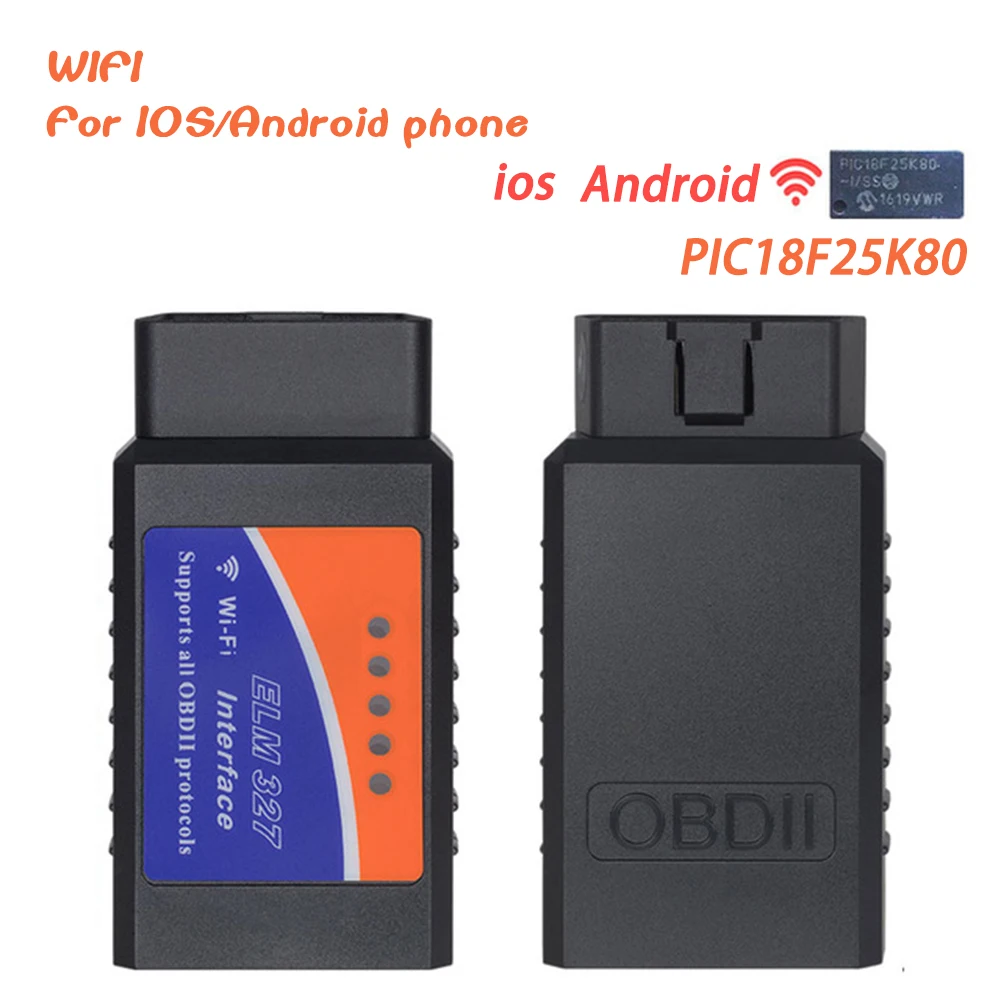 Автомобильный диагностический инструмент ELM327 V1.5 Bluetooth/Wifi OBD2 Bluetooth чип PIC18F25K80 OBD OBDII