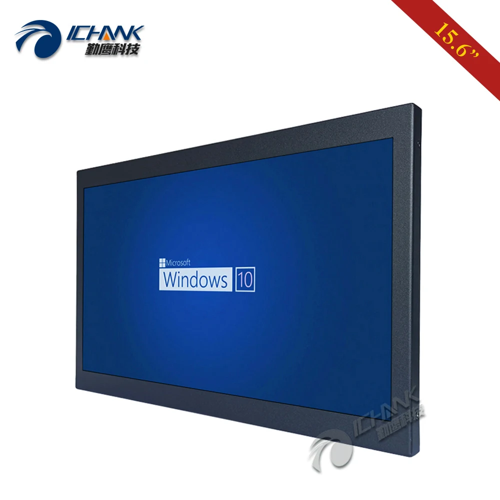 ZB156TN-562/15.6" inch 1920x1080p 16:9 IPS HDMI VGA Remote Control Built-in Speaker PC Monitor LCD Screen U-disk Video Displayer - купить