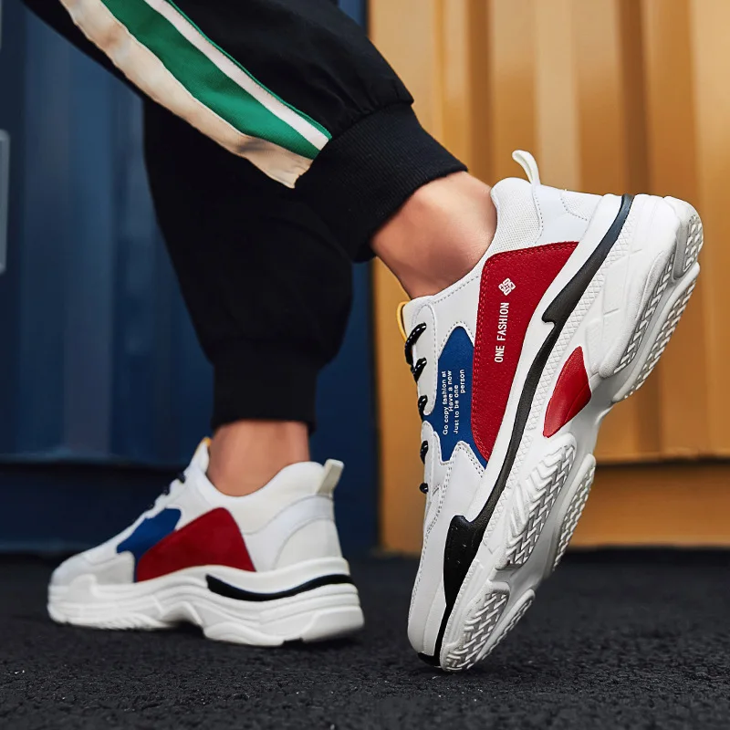 Мужская обувь Новинка Лето Осень 2019 сетчатые дышащие Спортивные кроссовки