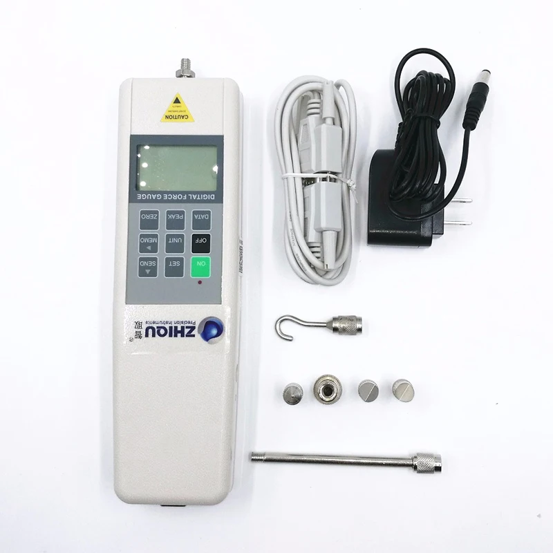 Абсолютно Новый цифровой толкатель Gage HF 100N измеритель силы тестер 100|force gauge