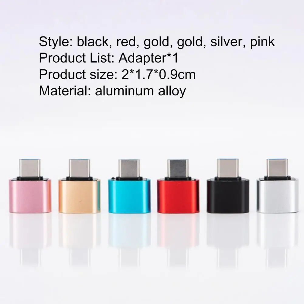 

Адаптер зарядного устройства для передачи данных Mini Type-c к USB Female