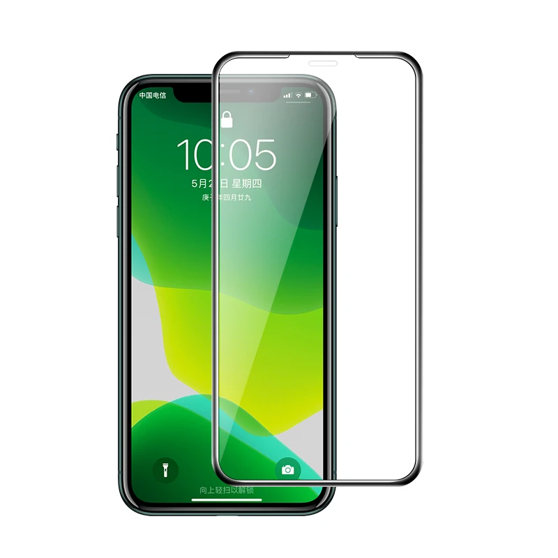 Закаленное стекло для iPhone 11 12 Pro Max X XR XS 7 8 Plus | Мобильные телефоны и аксессуары
