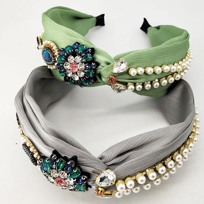 

Повязка на голову женская, с цветами, для невесты, аксессуар в стиле барокко, цветная, лето, 2020