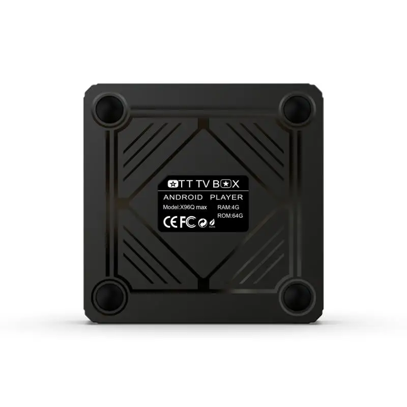 ТВ-приставка X96Q MAX для Smart TV Android 10 0 Allwinner H616 4 Гб 32 ГБ 2 4G Wi-Fi Bluetooth 4K медиаплеер |