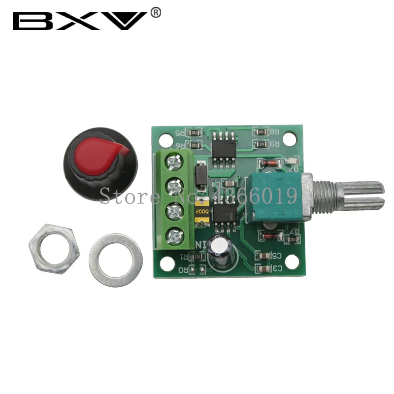 Регулятор скорости двигателя 1 8 В 3 в 5 6 12 2 А