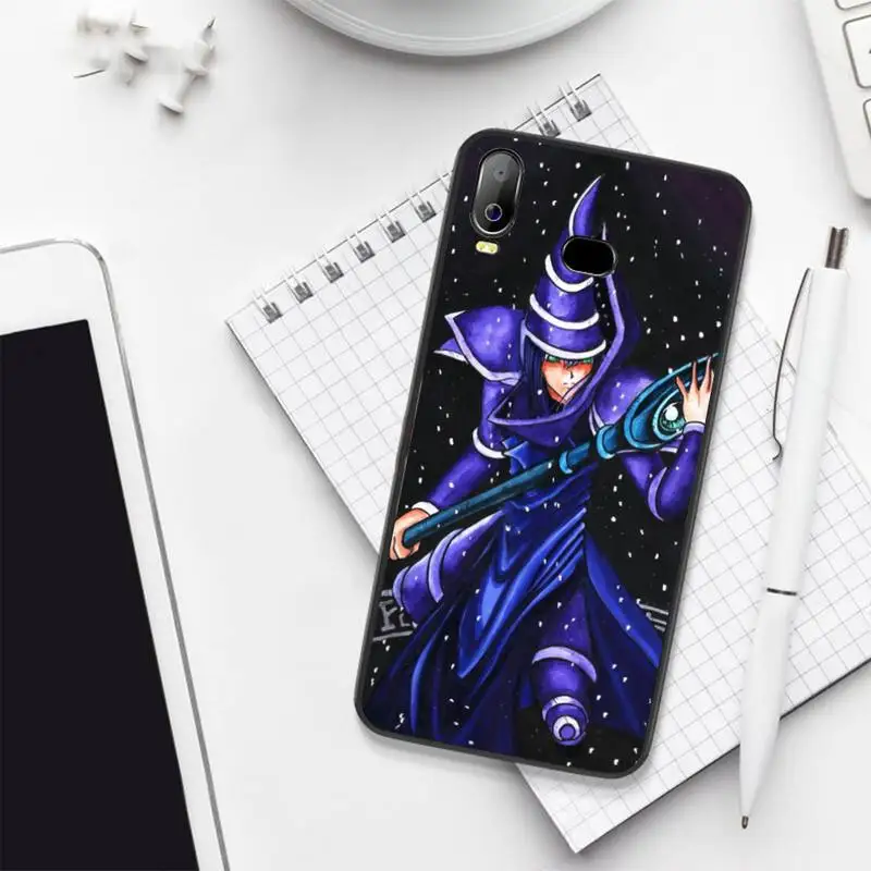 Чехол для телефона CUTEWANAN Dark Magician Yu-Gi-Oh черный ТПУ чехол с рисунком аниме корпус