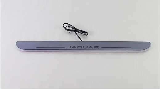 

Osmrk LED moving door scuff for Jaguar XF xj xjl dynamic door sill plate linings overlays flowing light, 2pcs