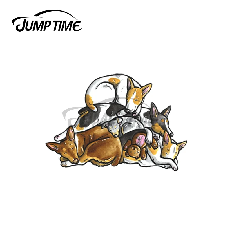 

Водостойкие автомобильные наклейки JumpTime для ноутбука, 13x6,2 см