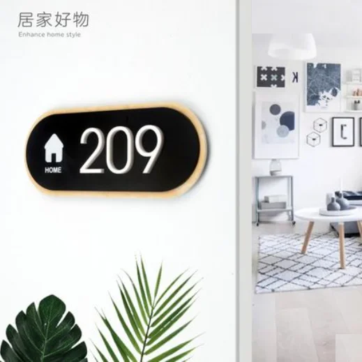 Номерная табличка для дома номер гостиницы гостевого квартиры общежития