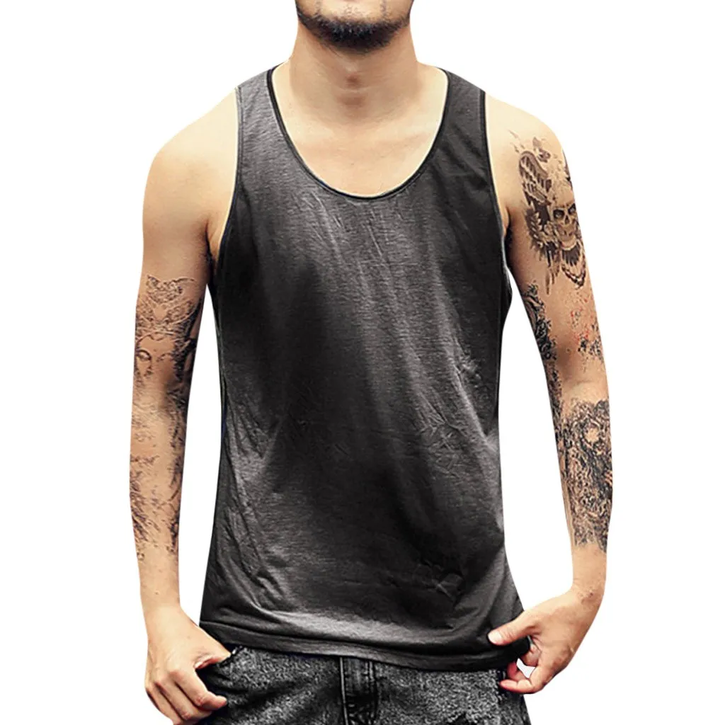 Мужская футболка с круглым вырезом и градиентом мужская повседневная хлопковая