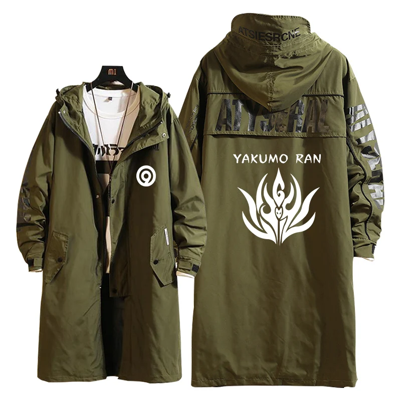

Night Reflective Hoodie Touhou Project Cosplay Unisex Sweater Temperament Long Sleeve Jacket Print Zipper Coat Hot Sale Overcoat