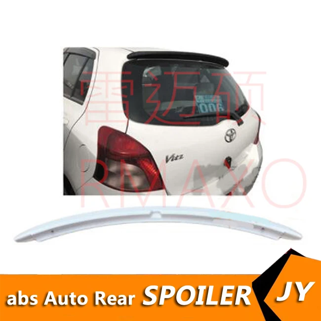 

Спойлер для хэтчбека Vitz 2001-2008, спойлер для Toyota Yaris, Стандартный Задний спойлер из АБС-пластика для автомобильного заднего крыла, цветной задн...