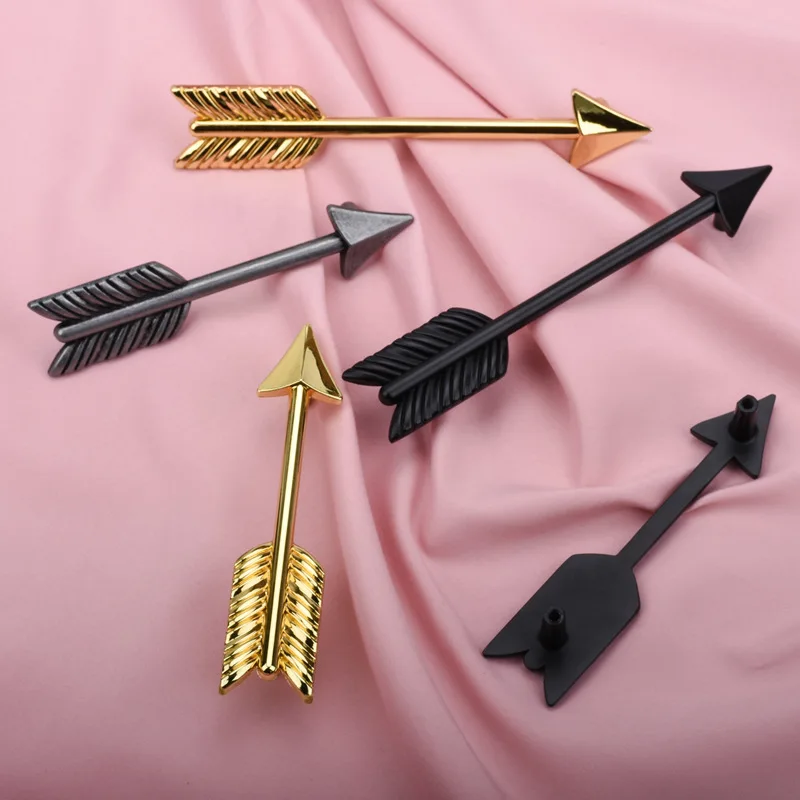 Шкафчик ящик фурнитура для шкафа дверная ручка древняя серебряная Бамбуковая