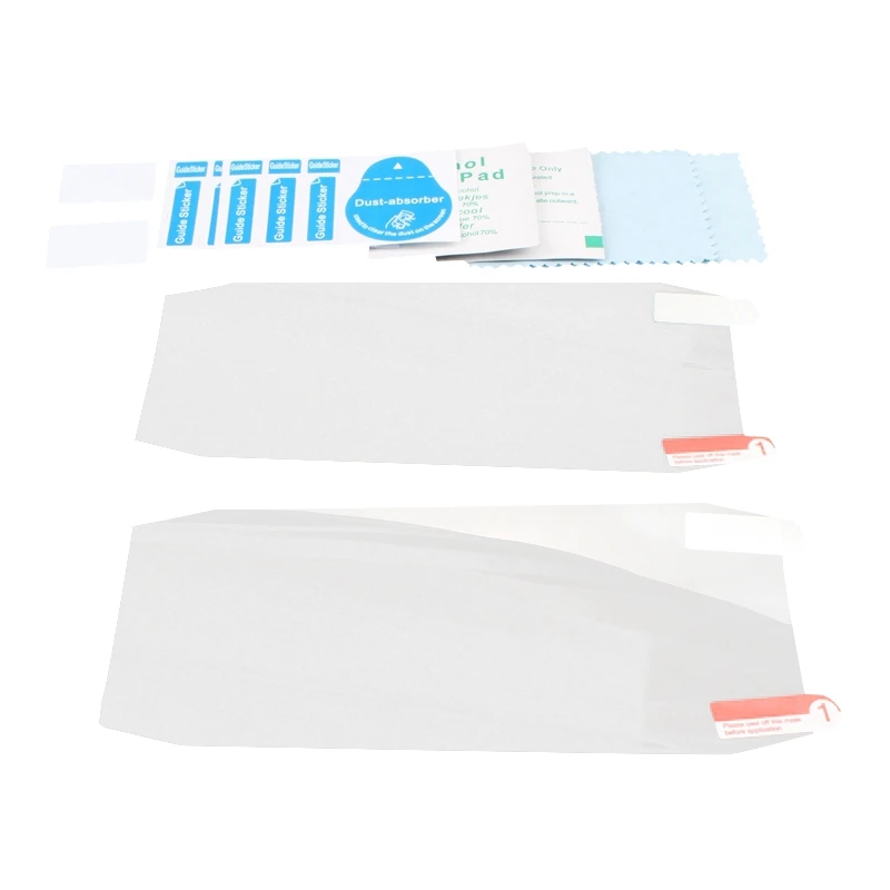

2 Set Motorcycle Dashboard Scratch Protection Film Screen Anti-Scratch Protector for SUZUKI GSXR1000 Katana V-STROM 1050