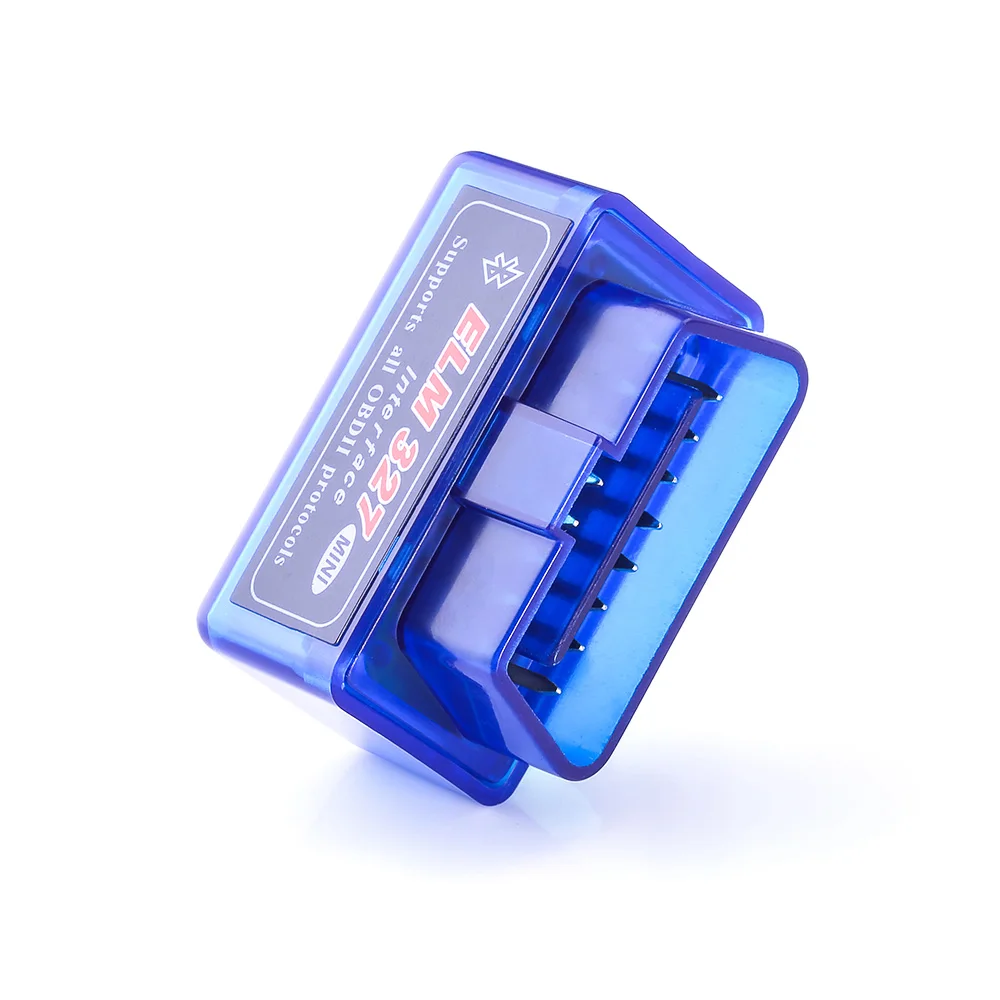 Автоматический мини сканер ELM327 Bluetooth OBD2 V2.1 автоматический OBDII 2 автомобиля ELM 327