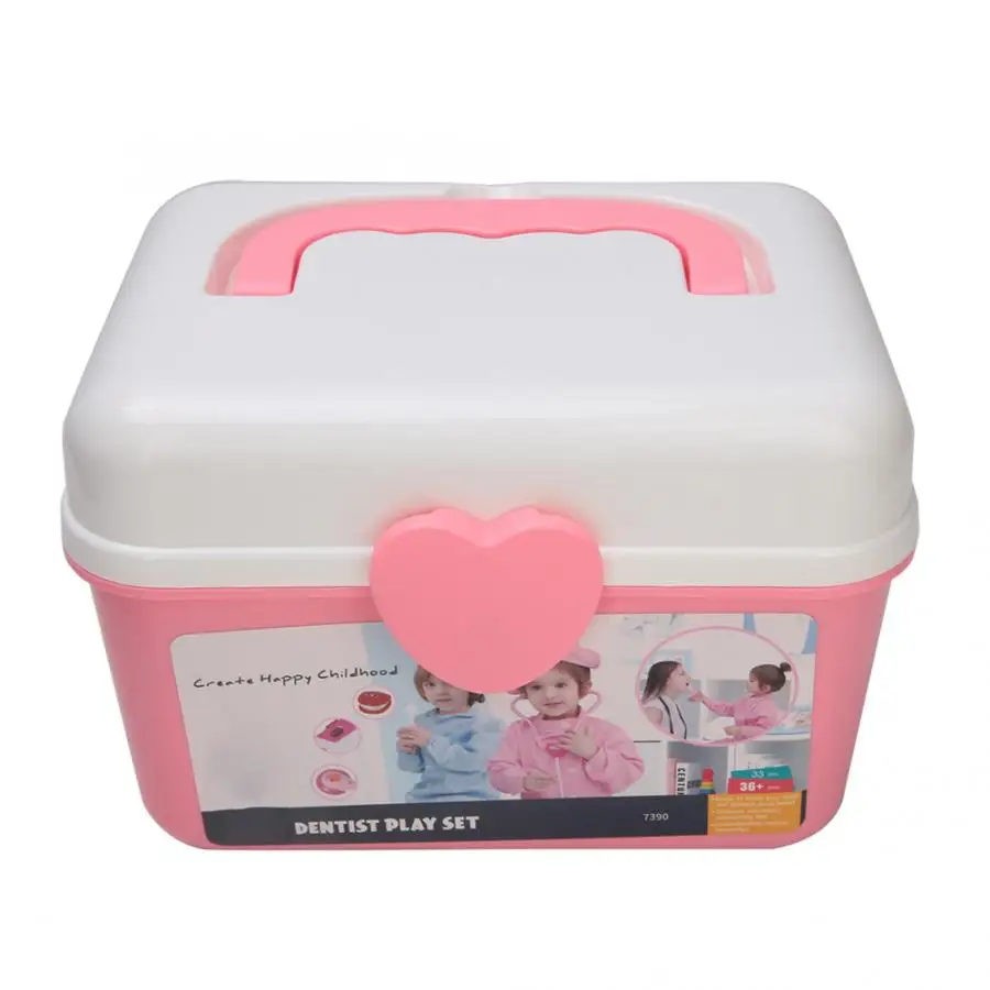 Портативная Стоматологическая игрушка Зубы Модель Набор для детей ролевые игры