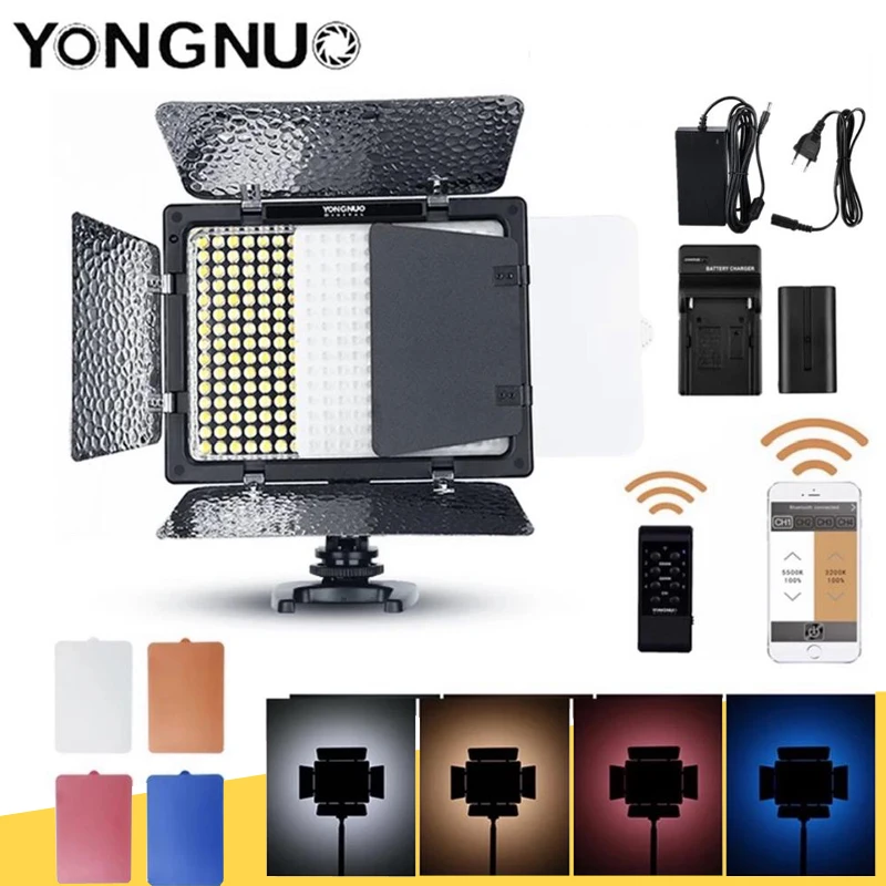 YONGNUO YN300 III YN 300 3200k 5500K CRI95 Светодиодная лампа для фото и видеосъемки опционально с