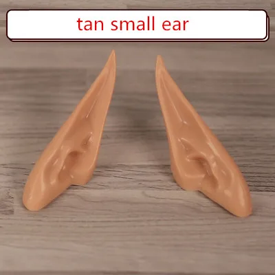 tan small ear Blyth Doll Ears for Blyth Doll Icy Doll White Natural Tan Dark and Super Black Skin Only Ears No Doll Children Toys for Girls - Цвет: tan small ear