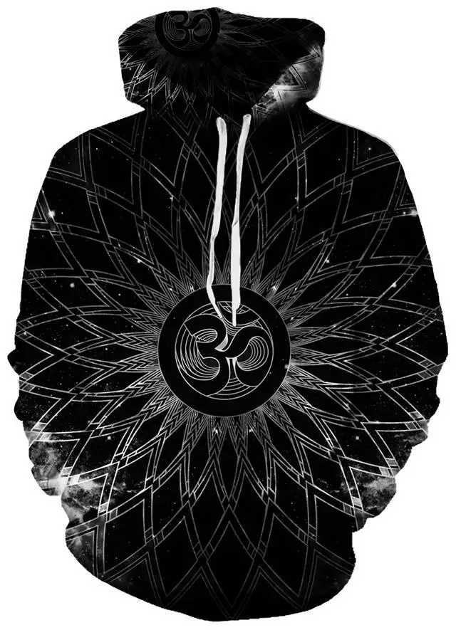 

2018 Printed HOROSCOPE CIRCLE/SACRED/ESOTERIC HOODIE 3D Hooded Unique Plus Size 5XL Hooded Sweatshirts