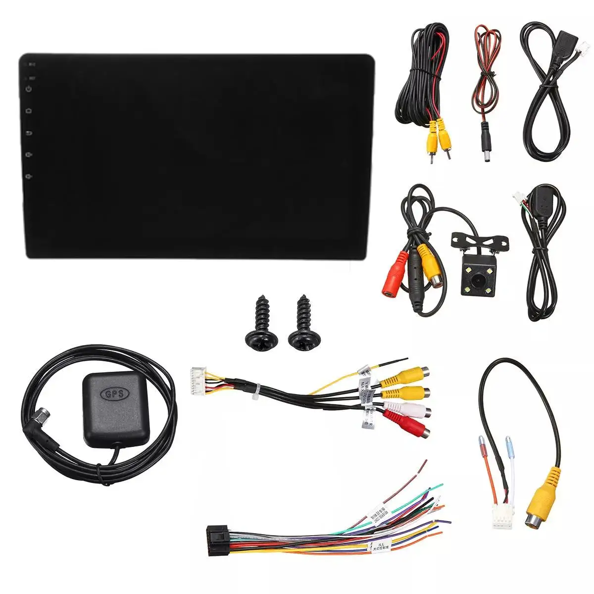 

Universal Car Radio 2Din 10.1 inch Android 8.1 Multimedia Player GPS WIFI Player with Backup Camera 1+16G for Toyota for Hyundai