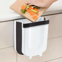 folding hanging trash can collapsible trash can pull out trash can under cabinet garbage bin for kitchen car bedroom bathroom