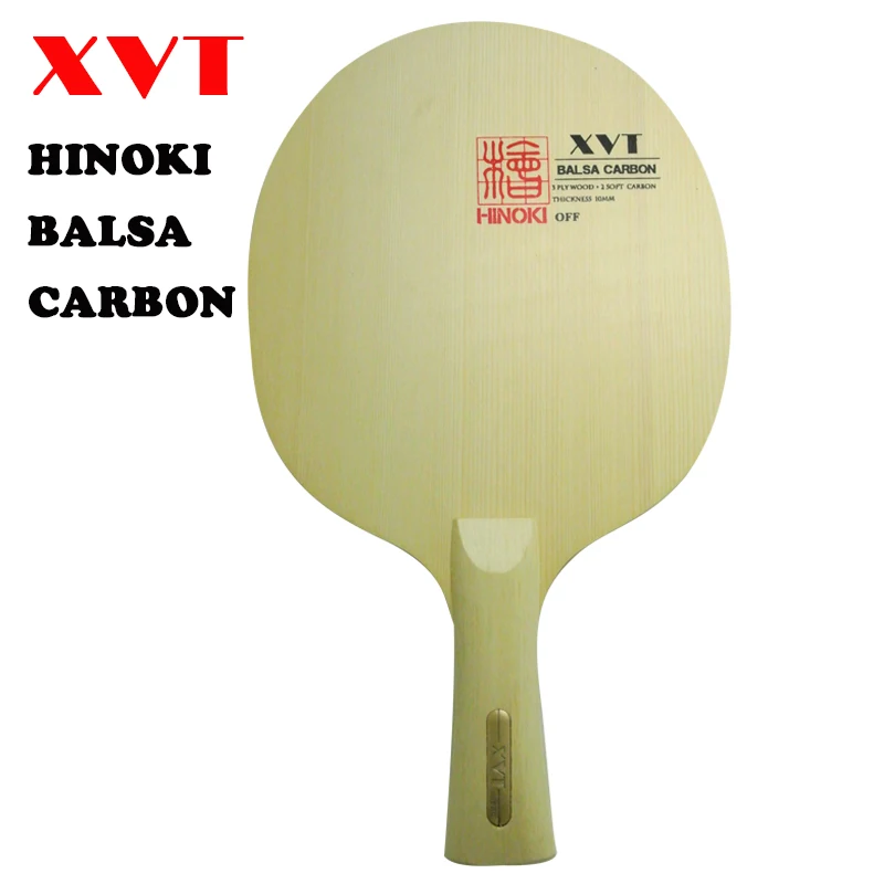Нож для настольного тенниса Litghtest XVT BALSA CARBON Hinoki/нож пинг понга/ракетка тенниса|bats