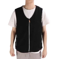 electric heating vest temperature adjustable washable usb power supply heated waistcoat for outdoor hiking camping winter use