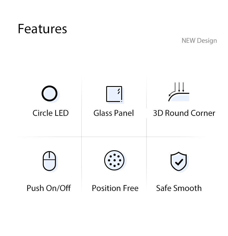 LED, Crossover Pass Through, Cortina De Vidro