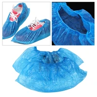 200pcs booties shoe covers disposable overshoes 1 0g waterproof blue hot sale household indoor shoe covers
