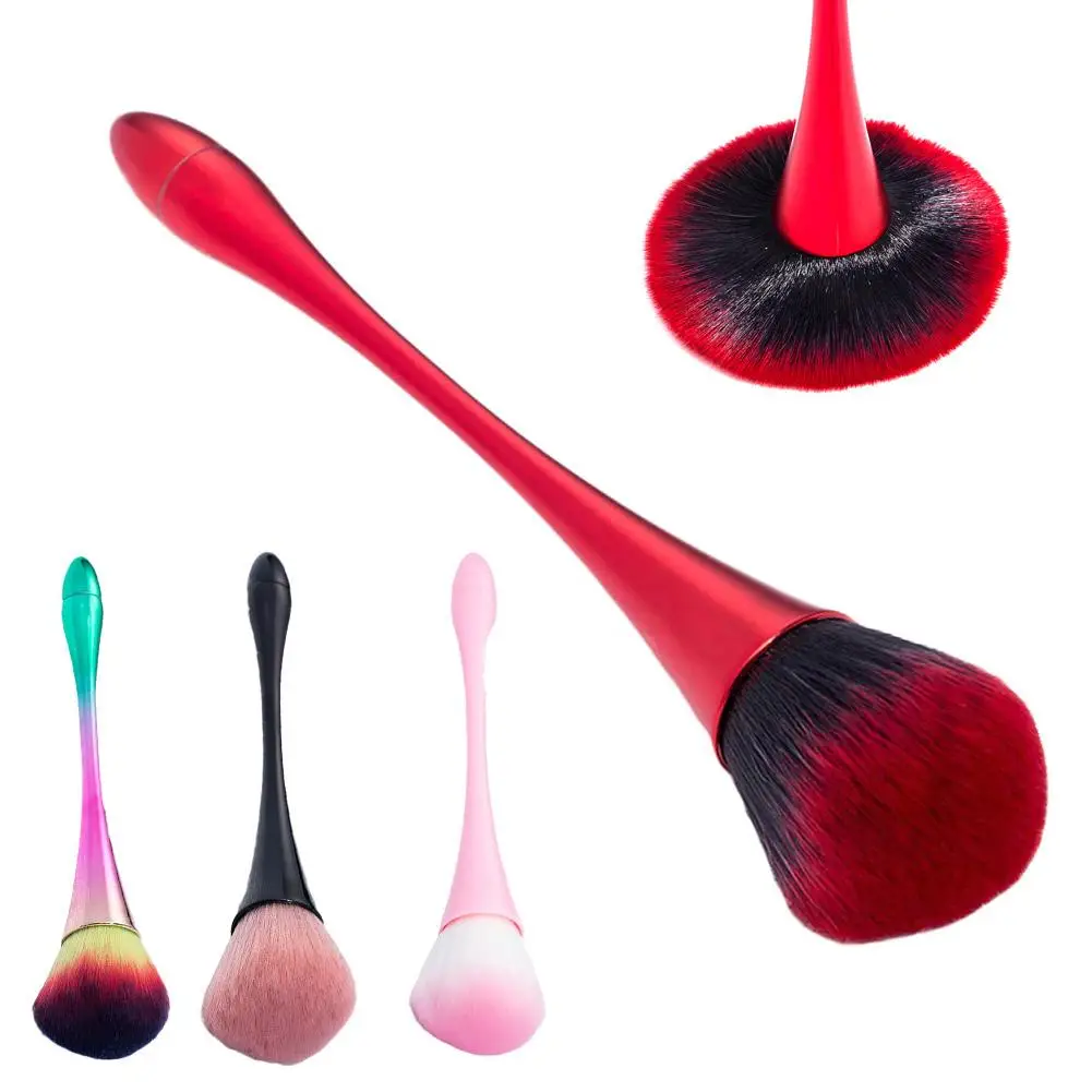 Soft Blush Nail Art Dust Cleaning Brush UV Gel Powder Removal Manicure Tool | Красота и здоровье
