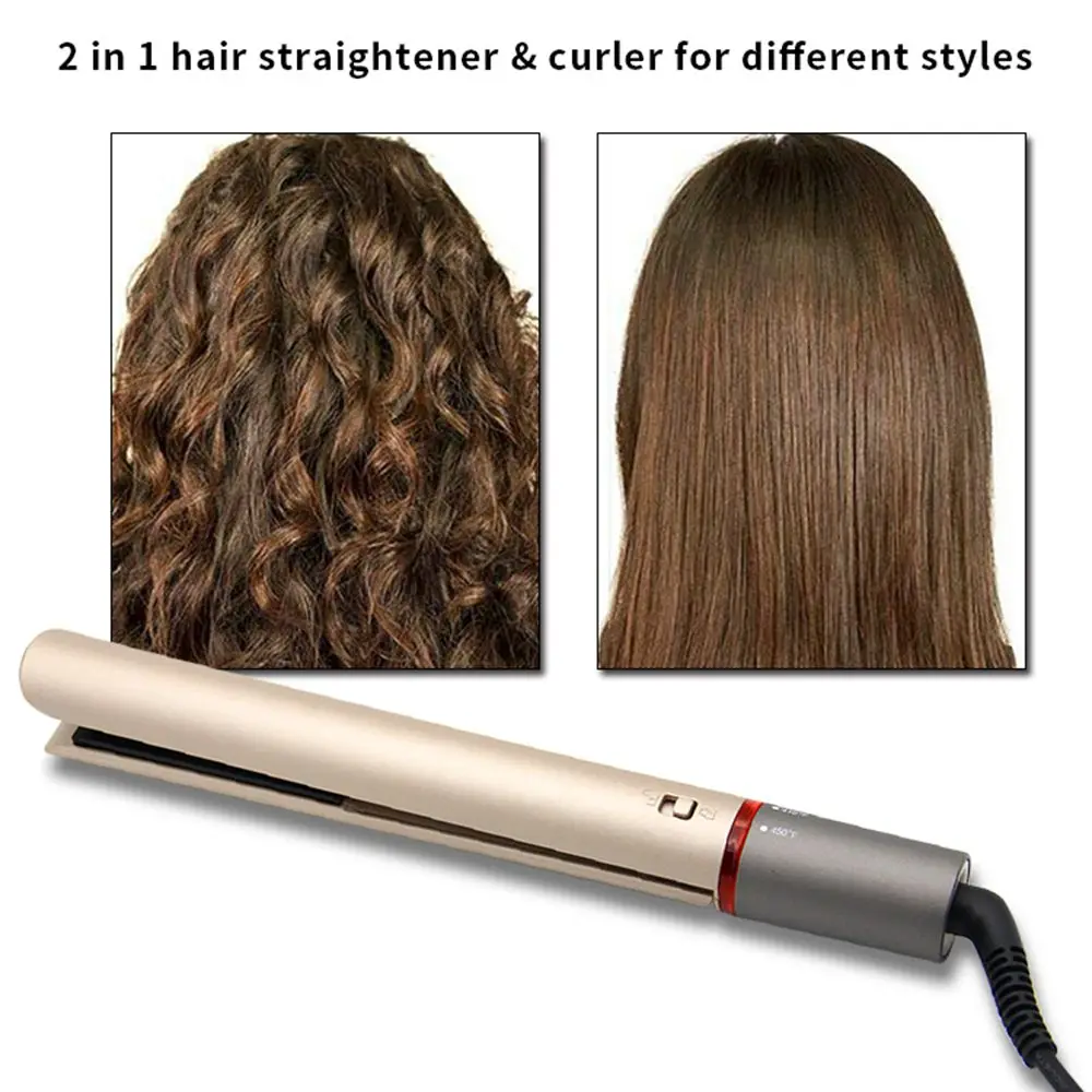 Выпрямитель для волос Honglin профессиональный керамический утюжок завивки