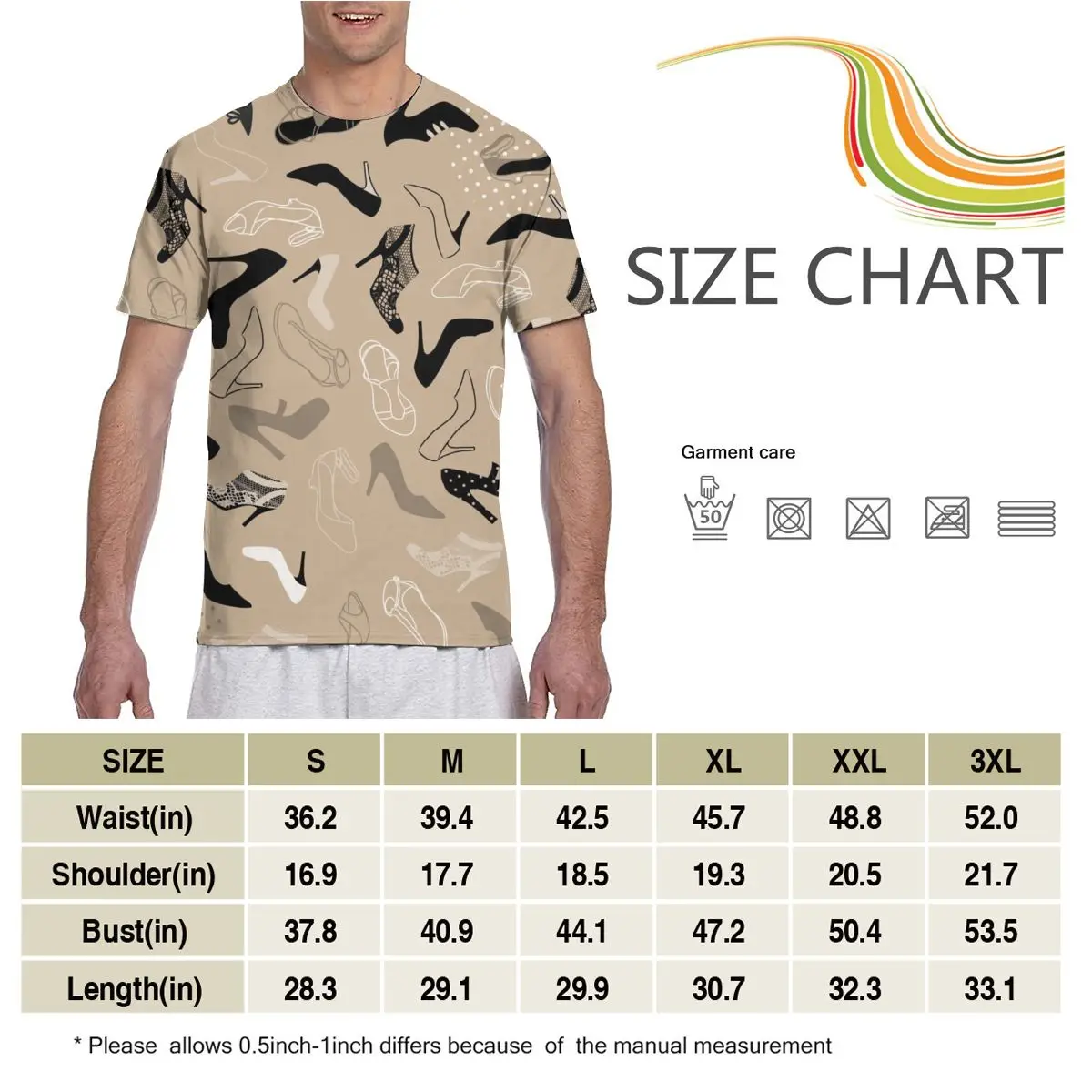 

2020 Mens T shirts Fashion New Summer Men's Short Sleeve T-shirt Casual Fashion Woman Shoes Pattern Tshirt For Man Full Printed