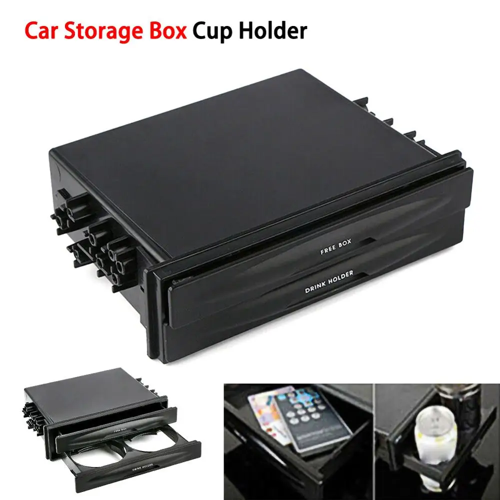 Универсальный автомобильный пластиковый двойной/одинарный радиоприемник