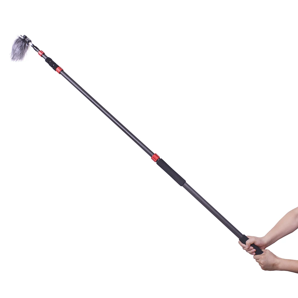 Штатив для микрофона DIGITALFOTO из алюминиевого/углеродного волокна с 3/4 секциями |