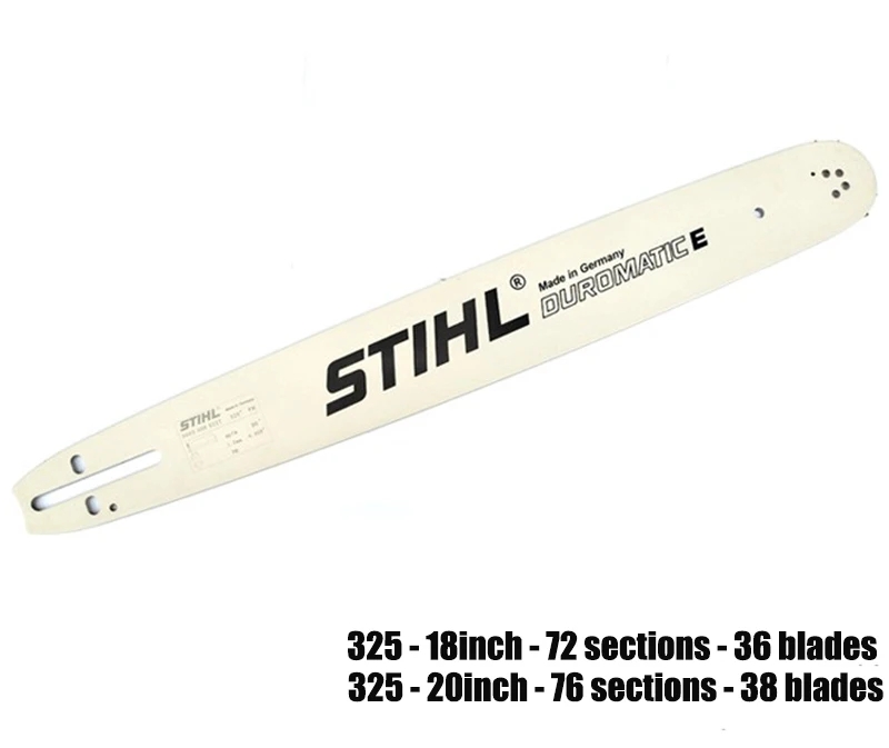 OREGON/STHIL 325 и 3/8 направляющая цепной пилы пластина 18/2" бензиновая пила направляющая цепи из сплава цепная пила аксессуары