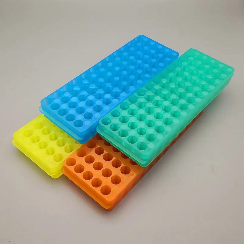 2 шт./5 предметов в лоте 10 шт. лаборатории 60 отверстия Пластик 0 5 мл/1 мл/2 мл двойной