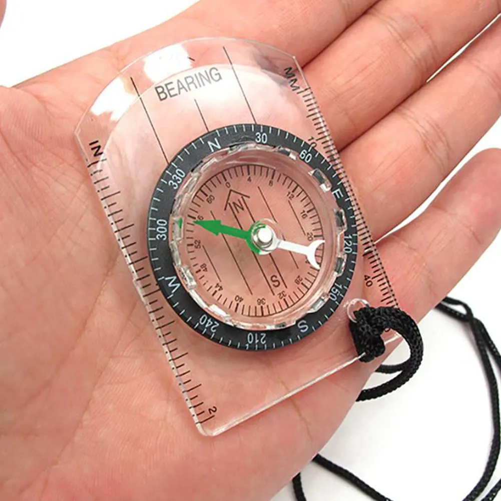 

2pcs Mini Navigation Compass Survival Kit With Keychain For Outdoor Camping Hiking Hunting Backpack Decorations Travel Kits