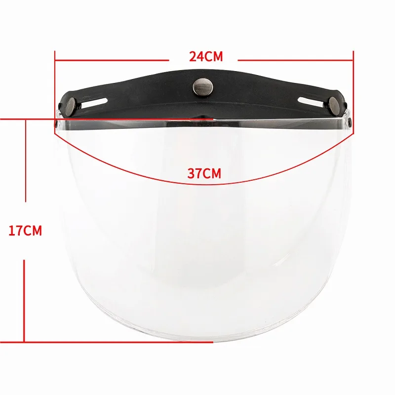 VCOROS винтажные универсальные прямые линзы 3 защелкивающиеся мотоциклетные