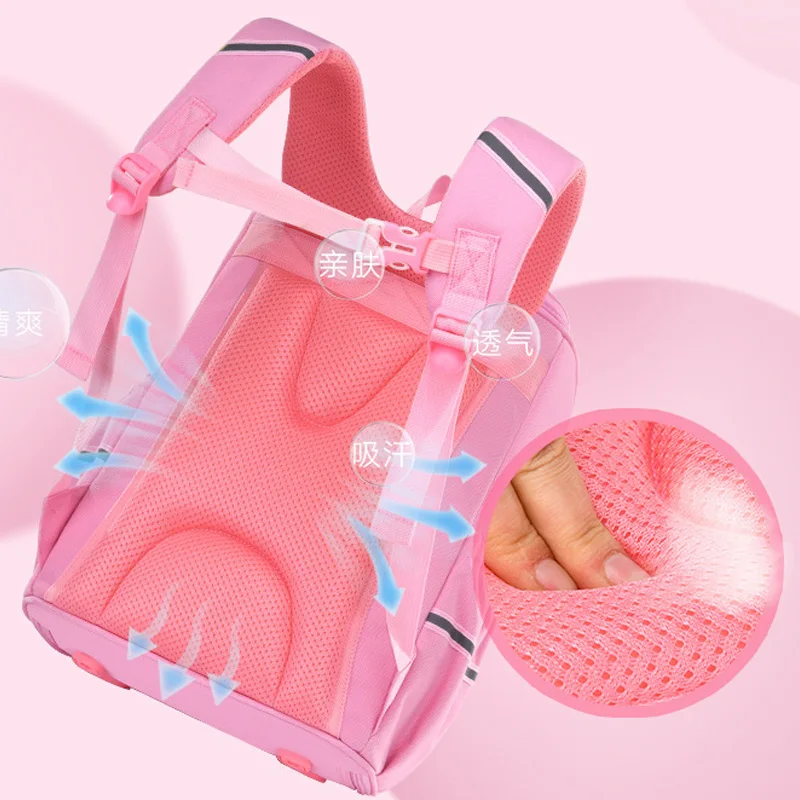 Girls' school backpack 1 grade Children Schoolbags Mochila Unicorn Backpack school bags for girls Princess Primary Kids Book Bag