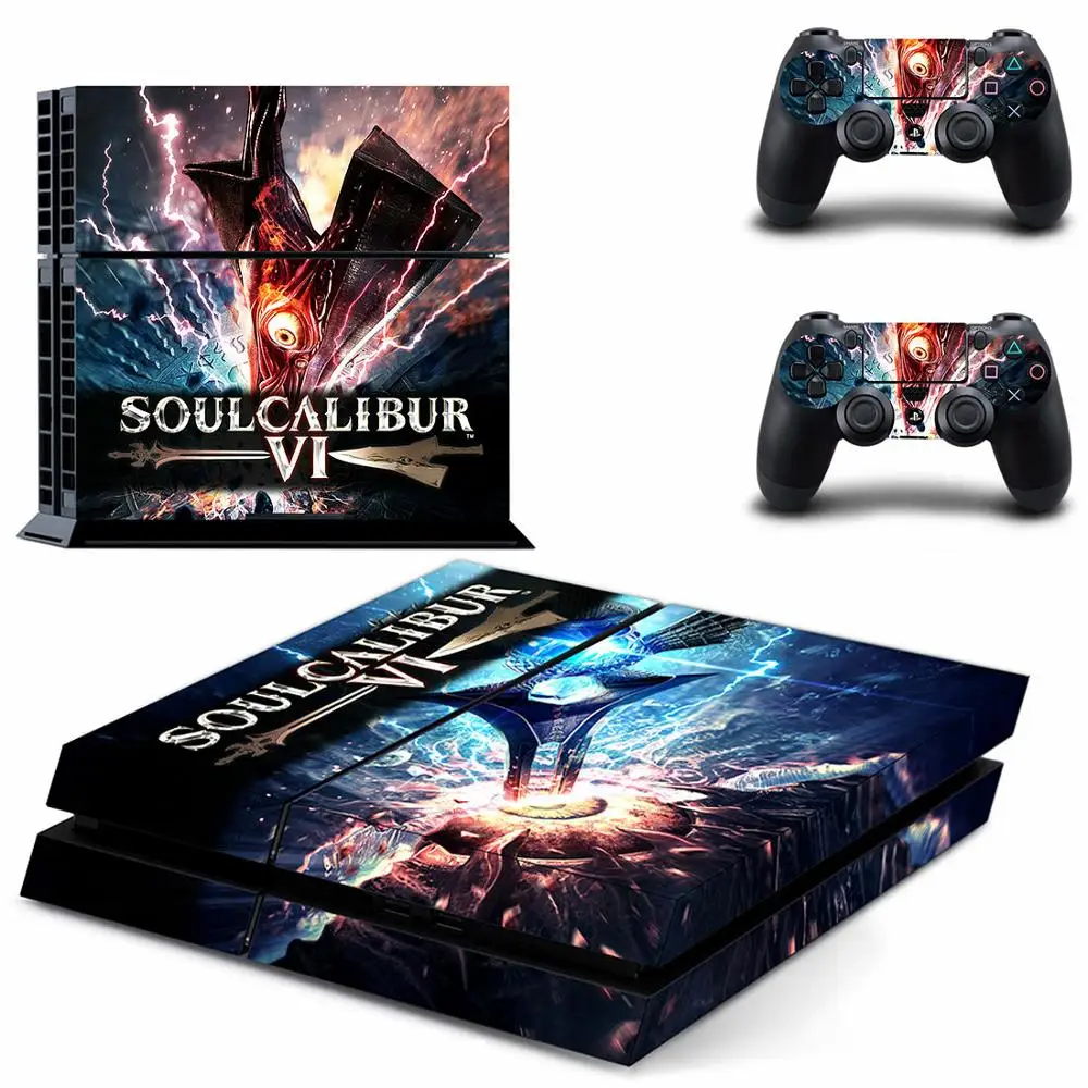 Soul Calibur 6 PS4 Стикеры s Play station 4 кожи PS наклейка кожного покрова для Игровые