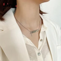 kinel design authentic sterling silver cross necklaces korea ins sterling silver necklaces 925 for women fashion jewelry
