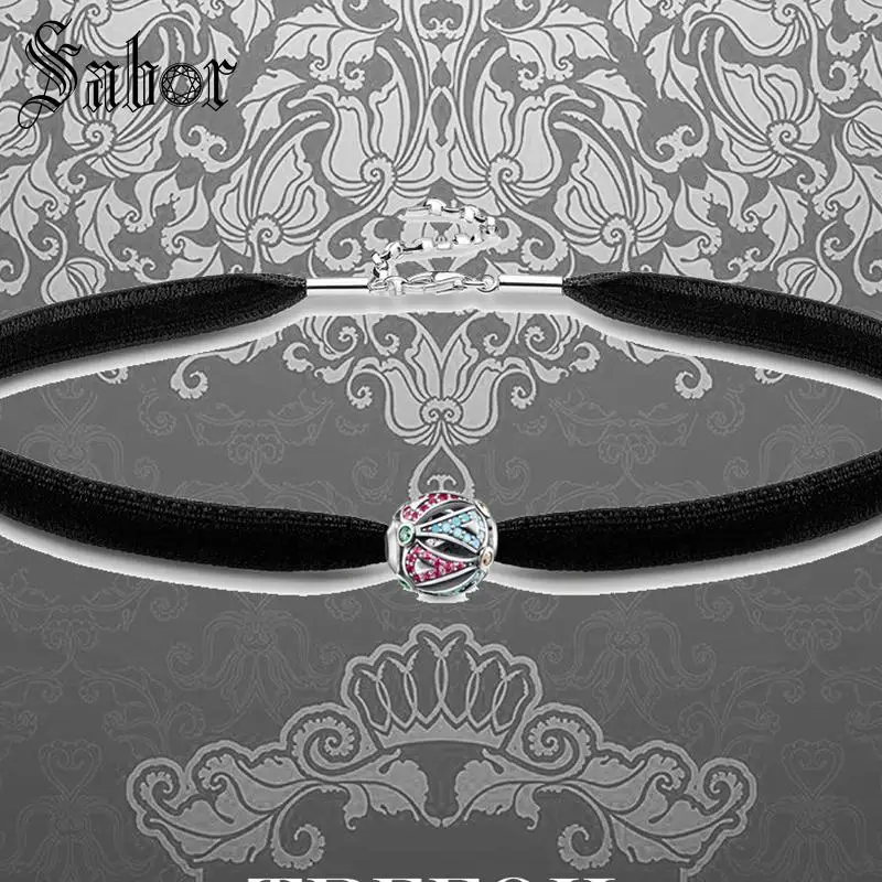 Ожерелье чокер из бисера с Азиатским орнаментом серебряный цвет этническое