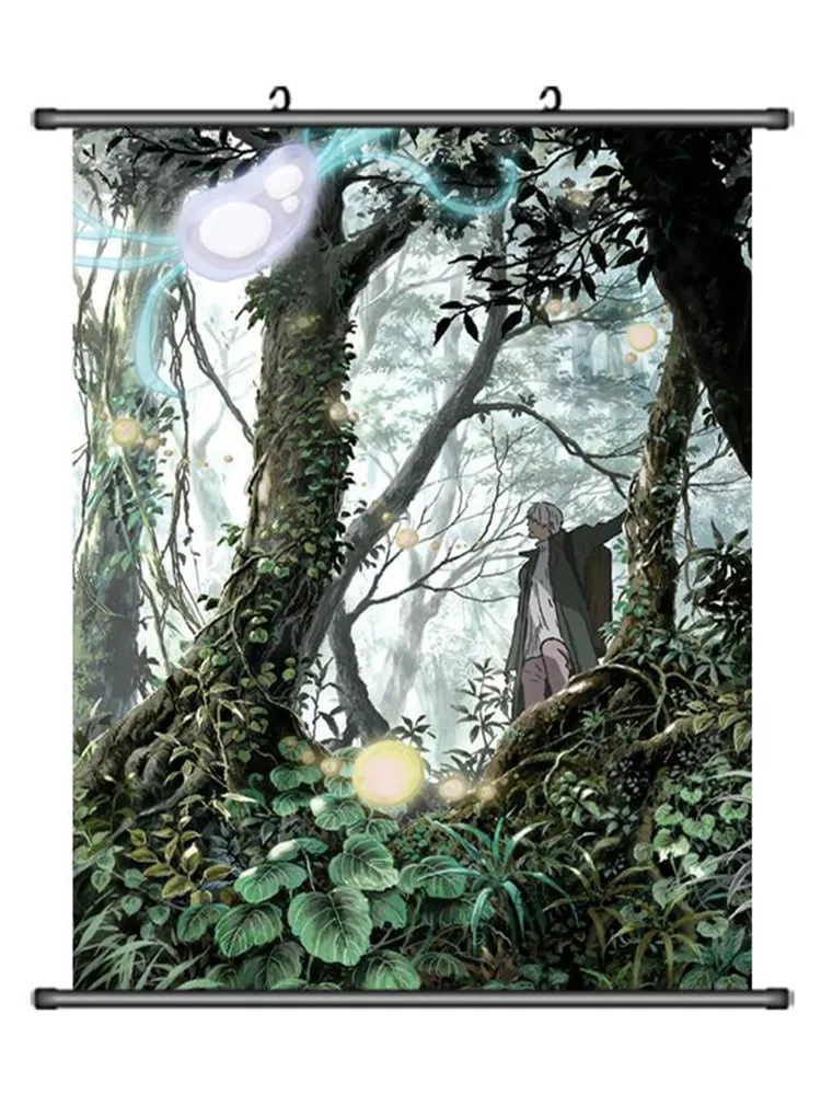 Японское аниме декоративные картины крутой мушиши для мальчиков Декор дома