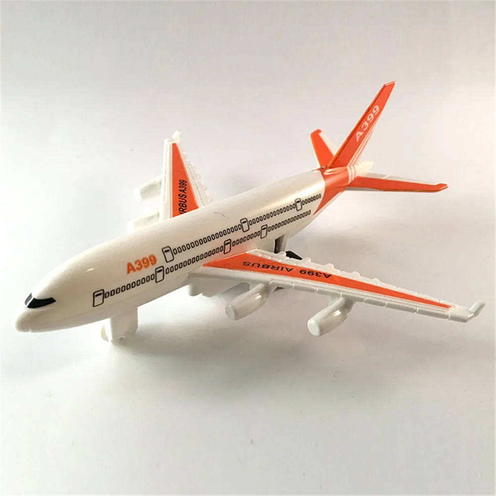 

1pc Air Bus Model Kids Children Fashing Airliner Passenger Plane Toy Passenger Model Hot Sale