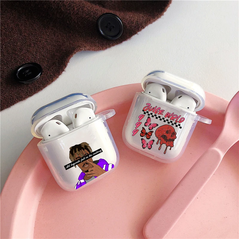 Чехол Juice Wrld Death Race for Love для Apple airpods чехол s 1 2 прозрачный Airpod мягкий наушников