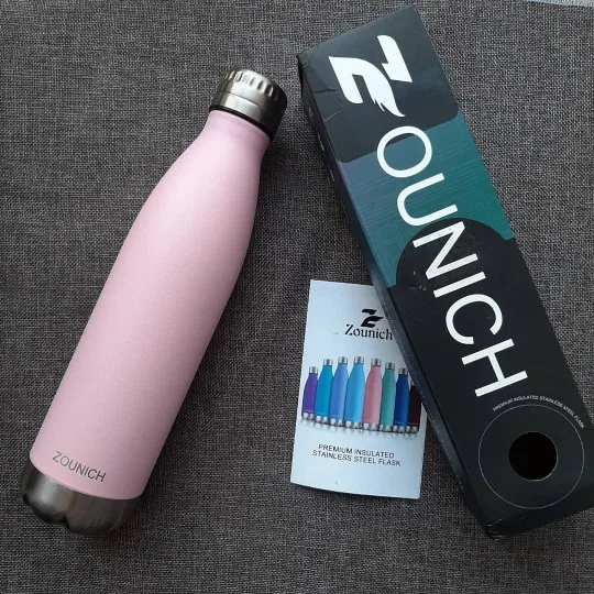 

ZOUNICH Thermocup Stainless Steel Vacuum Flasks Metal Water Bottles Double Walled Vacuum Bottle Of Water Thermal Cup Coffee Mug