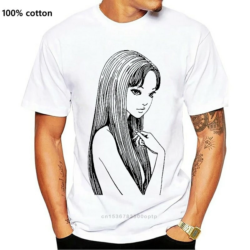 

Редкие товары! Футболка Tomie Junji uzuito maki Манга Аниме Gonnesa Япония (2)