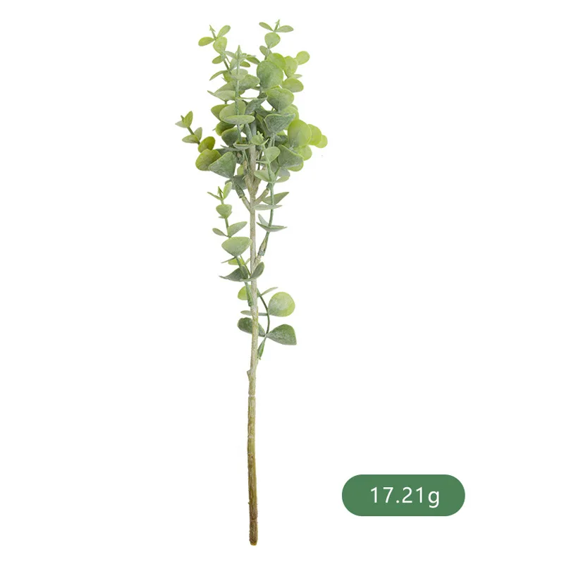 40 см искусственные листья эвкалипта растения зеленые имитация домашнего декора