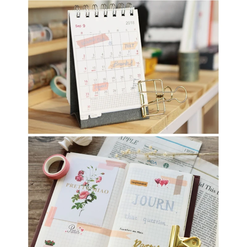 

5 Rolls/ 1Set 5x10mm Craft Solid color Washi Tape Decoration DIY Adhesive Paper Scrapbook Stickers For Home Christmas Decoration